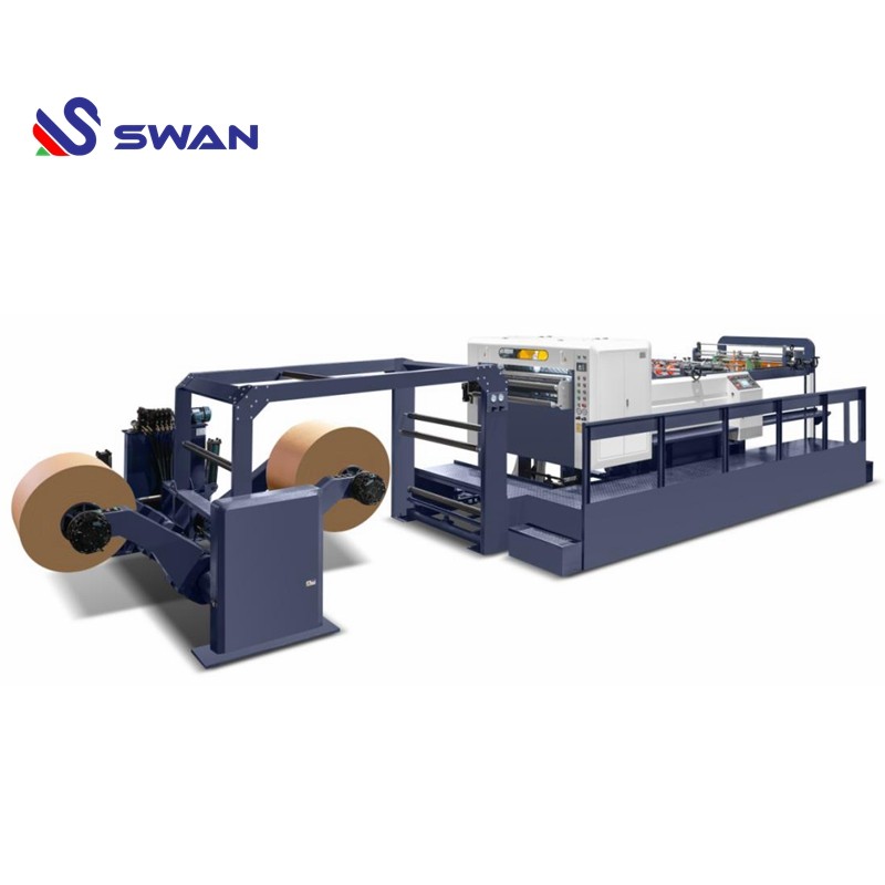 Automatic Paper Roll Cutting Machine 1400mm Width Roll To Sheet Cutter